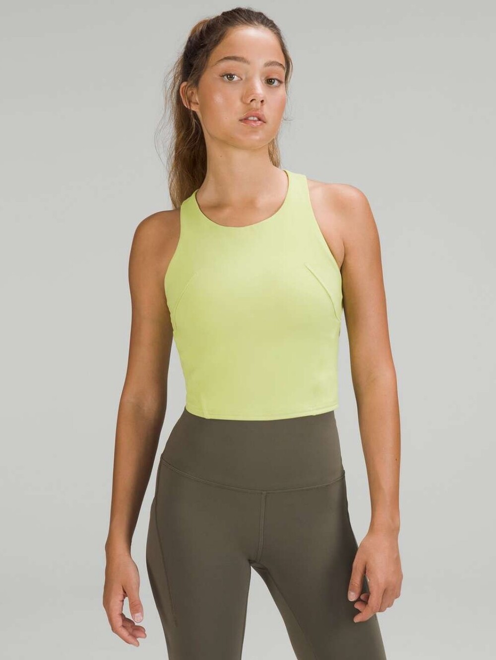 Lululemon Invigorate Tank Top In Wasabi Size 6